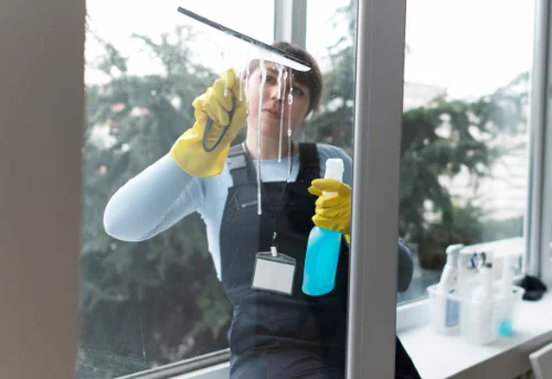 Nettoyage de vitres intérieures et extérieures à Coulombs